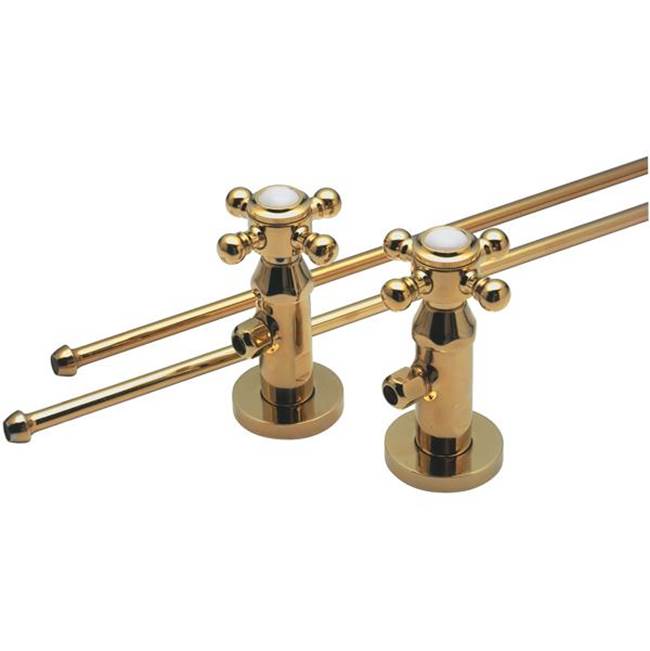 California Faucets Deluxe Angle Stop Kit For Pedestals