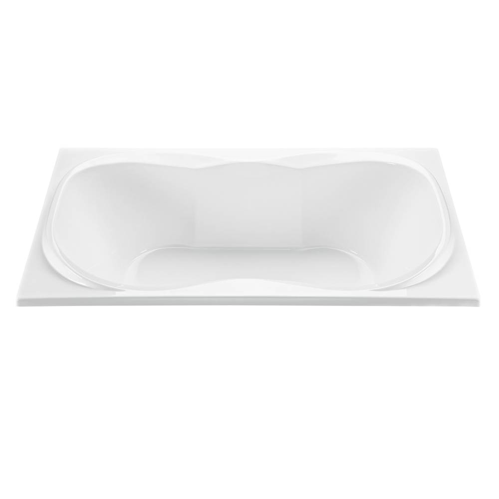 MTI Baths Tranquility 2 Acrylic Cxl Drop In Air Bath/Ultra Whirlpool - White (72X42)