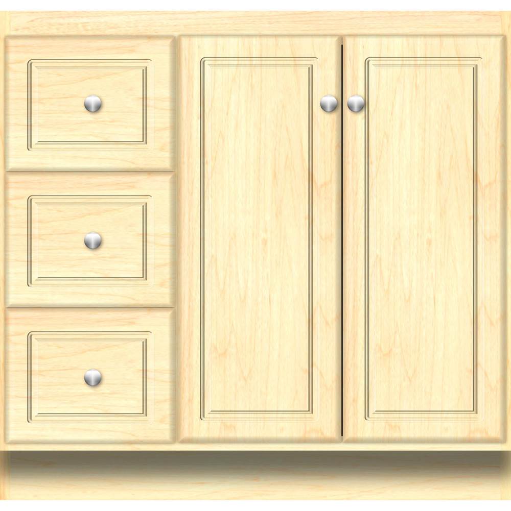 Strasser Woodenworks 36 X 18 X 34.5 Montlake View Vanity Ultra Nat Maple Lh
